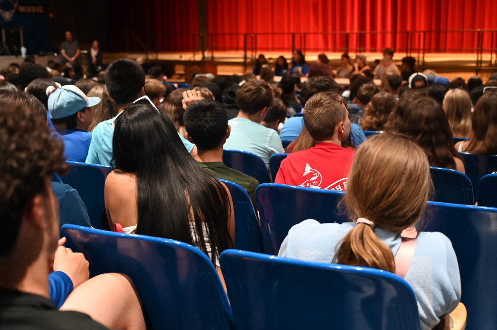 SMS Students listen to SHS student panel