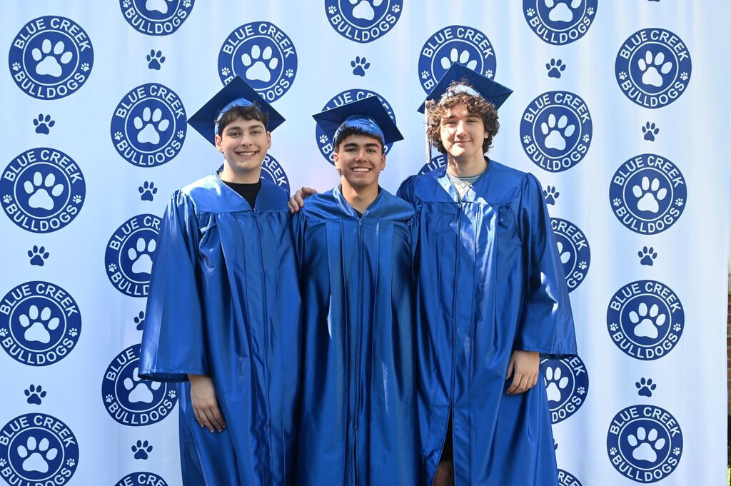 seniors visiting blue creek for senior walk through