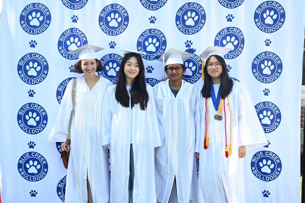 seniors visiting blue creek for senior walk through