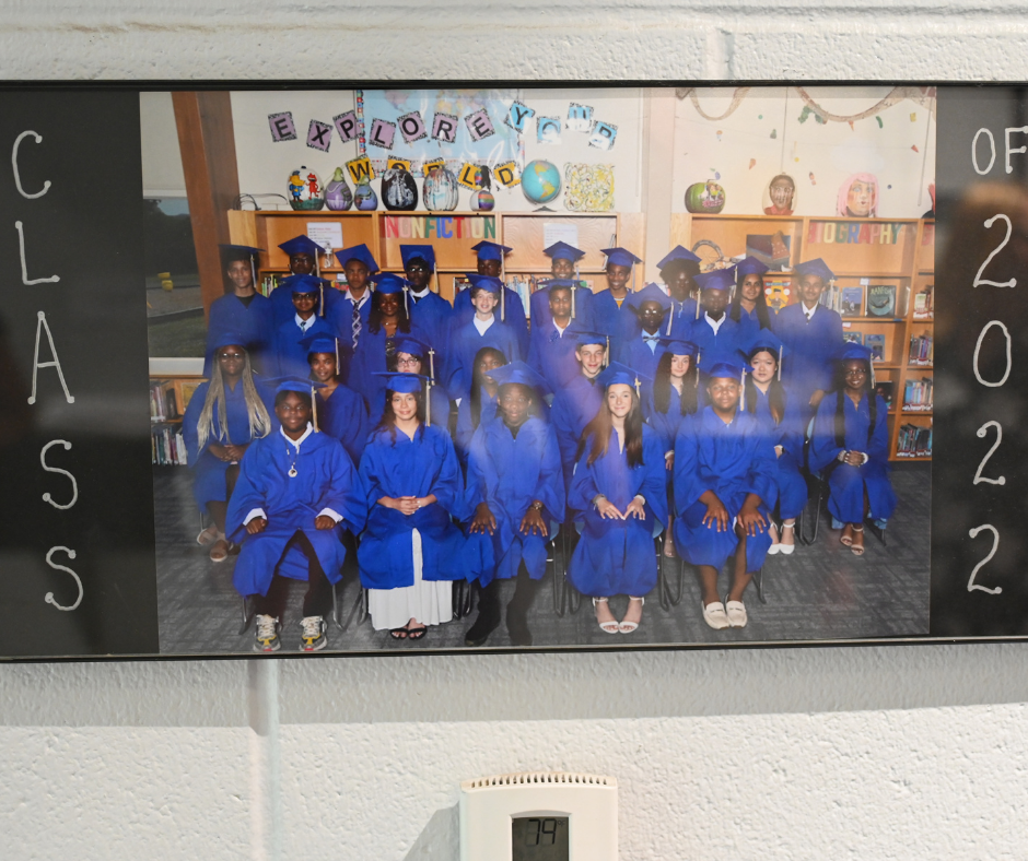 Menands Class of 2022 8th grade picture