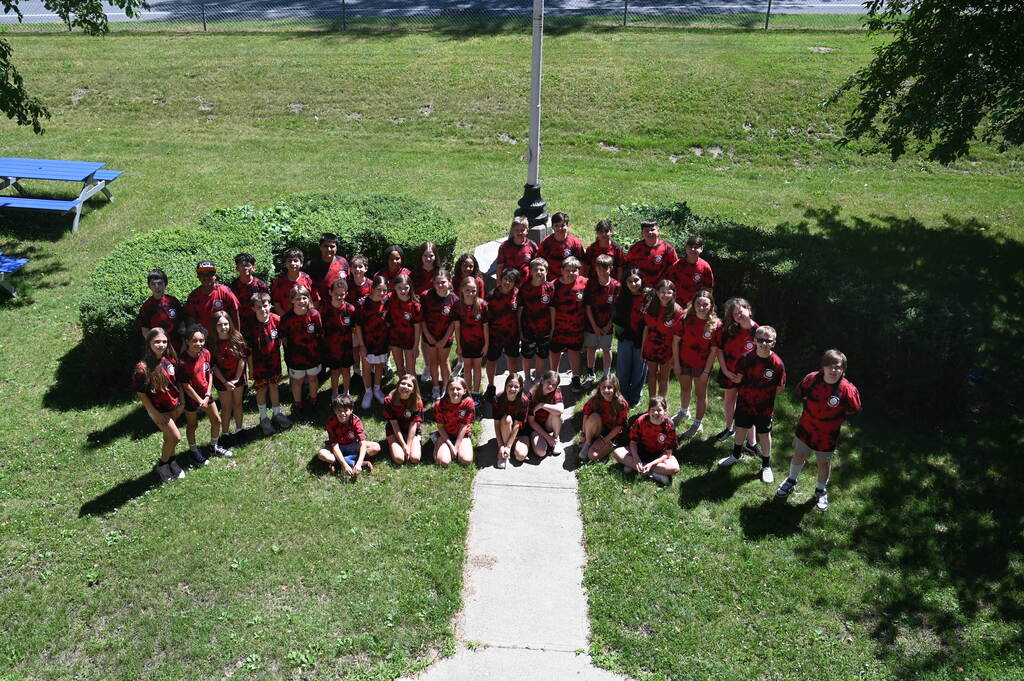 group of loudonville students
