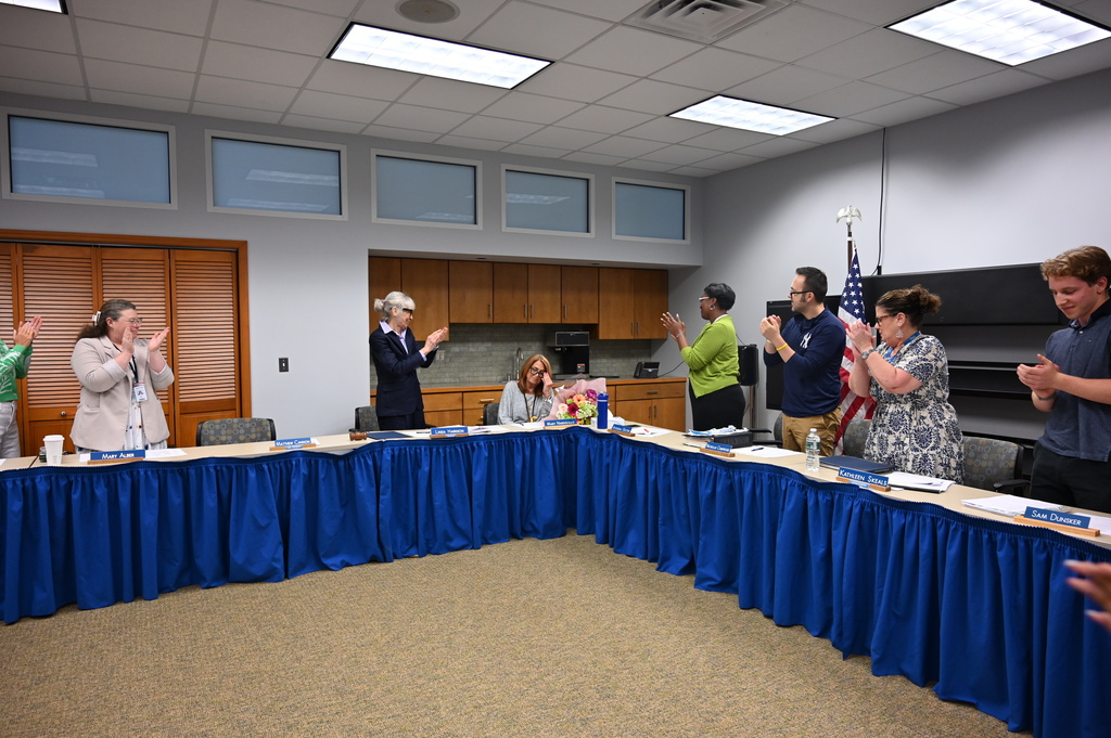 Standing ovation for Mary Nardolillo