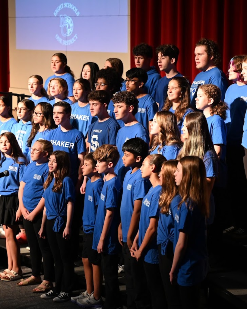 Shaker High and Middle School students sing "I Was Here" by Lady A