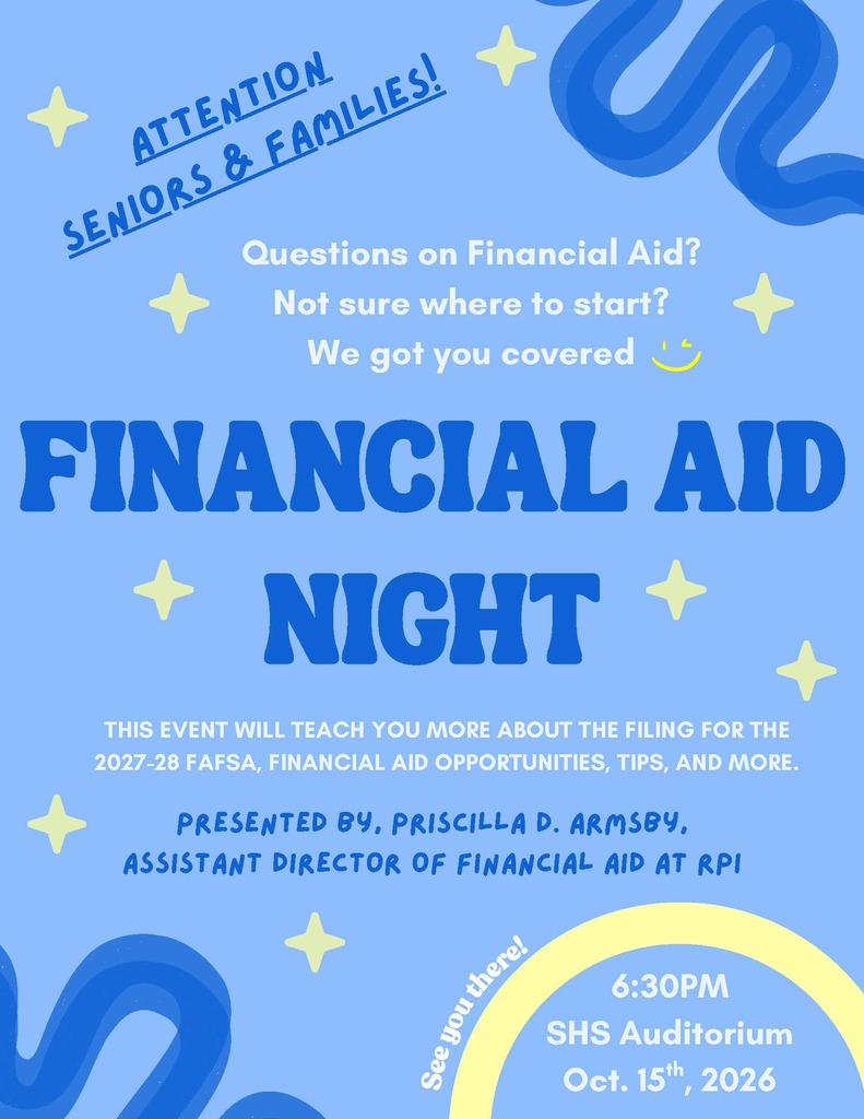 Questions on financial aid? Not sure where to start? Join us at the Shaker High School Auditorium on Thursday, Oct. 15 at 6:30 p.m. 