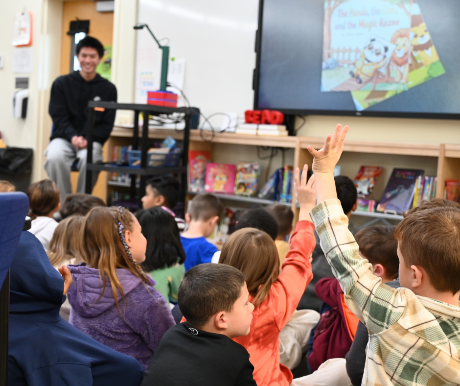 second grade students ask questions