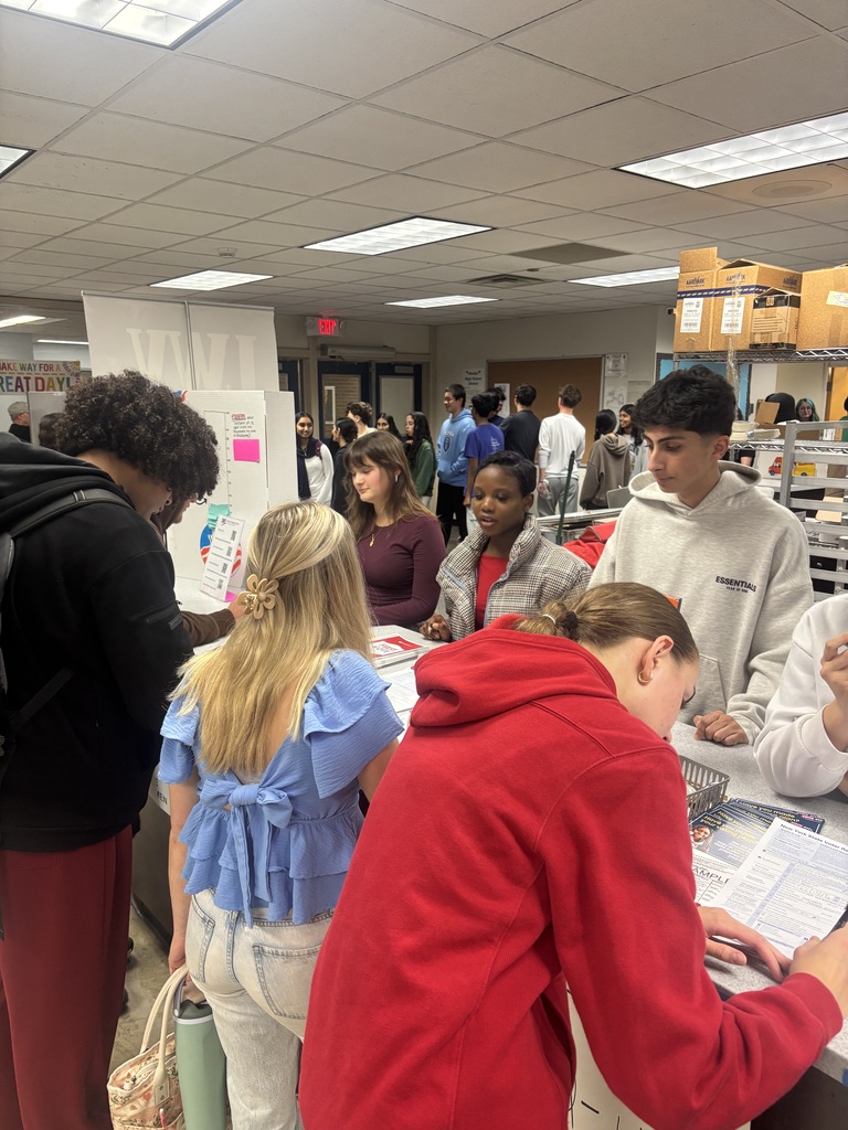 shaker high school students registering to vote
