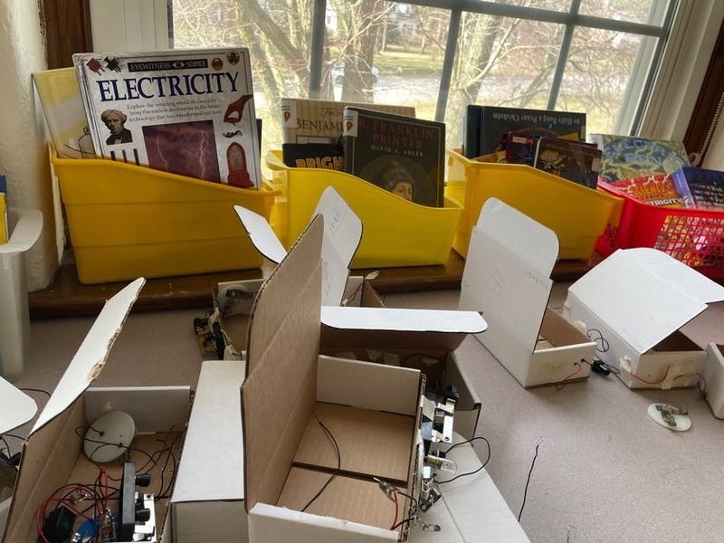 Maintenance mechanic shares electrical knowledge with Loudonville students