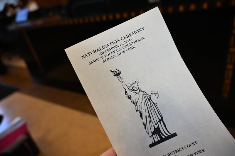 30 new U.S. citizens were welcomed at the naturalization ceremony in the James T. Foley U.S. Courthouse in Albany.