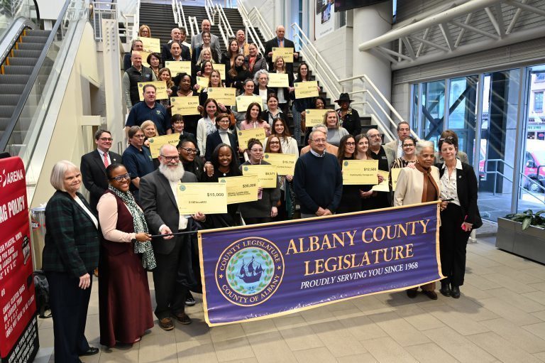 The various grant recipients of the Albany County Legislature.