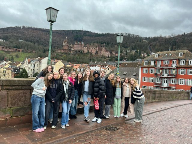 Students enjoy their time touring different parts of Germany.