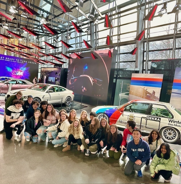 Students enjoyed touring sites like BMW World and the Nymphenburg Palace among other things.