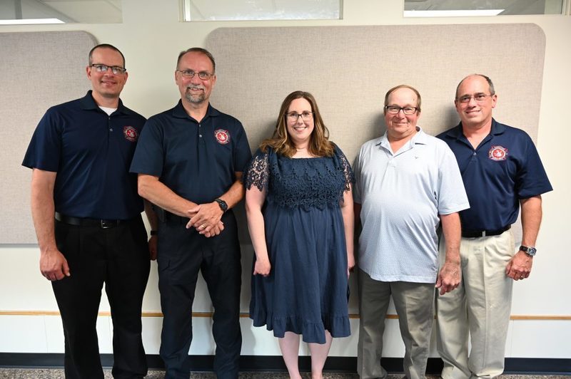 Blue Creek nurse Kimberly Roberson and her father Michael Lashmet helped save a neighbor back in May.