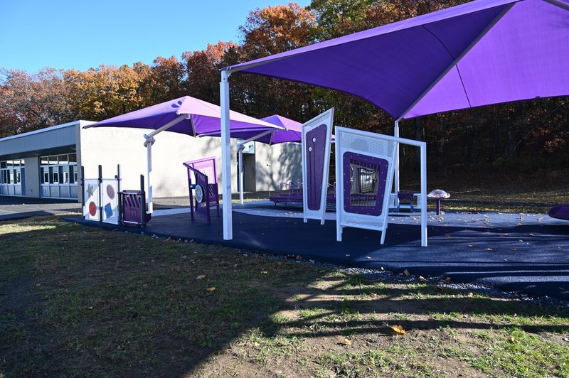 students playing in Adaptive Playground