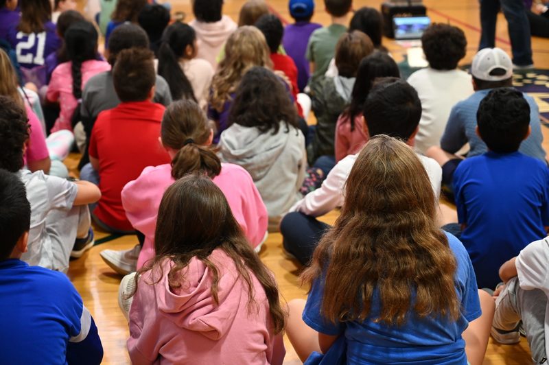 students playing in Adaptive Playground