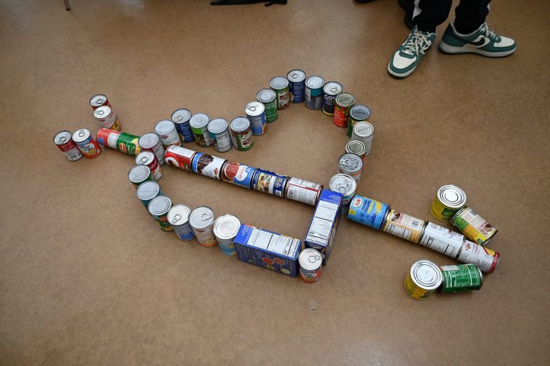 Canstruction fundraiser