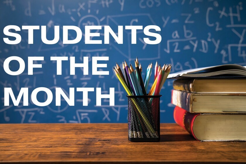 Students of the month