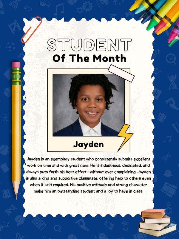 November Students of the Month