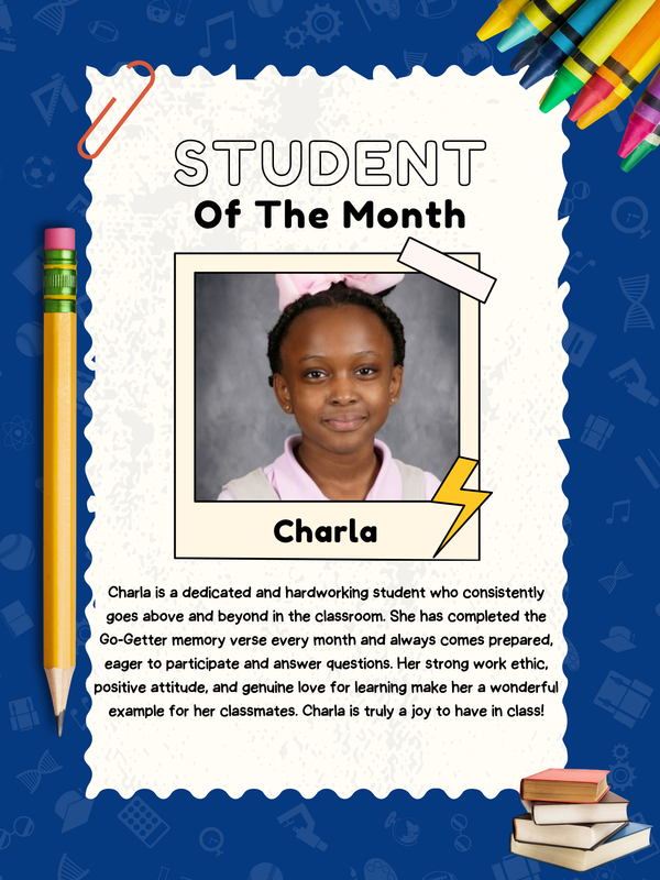 November Students of the Month