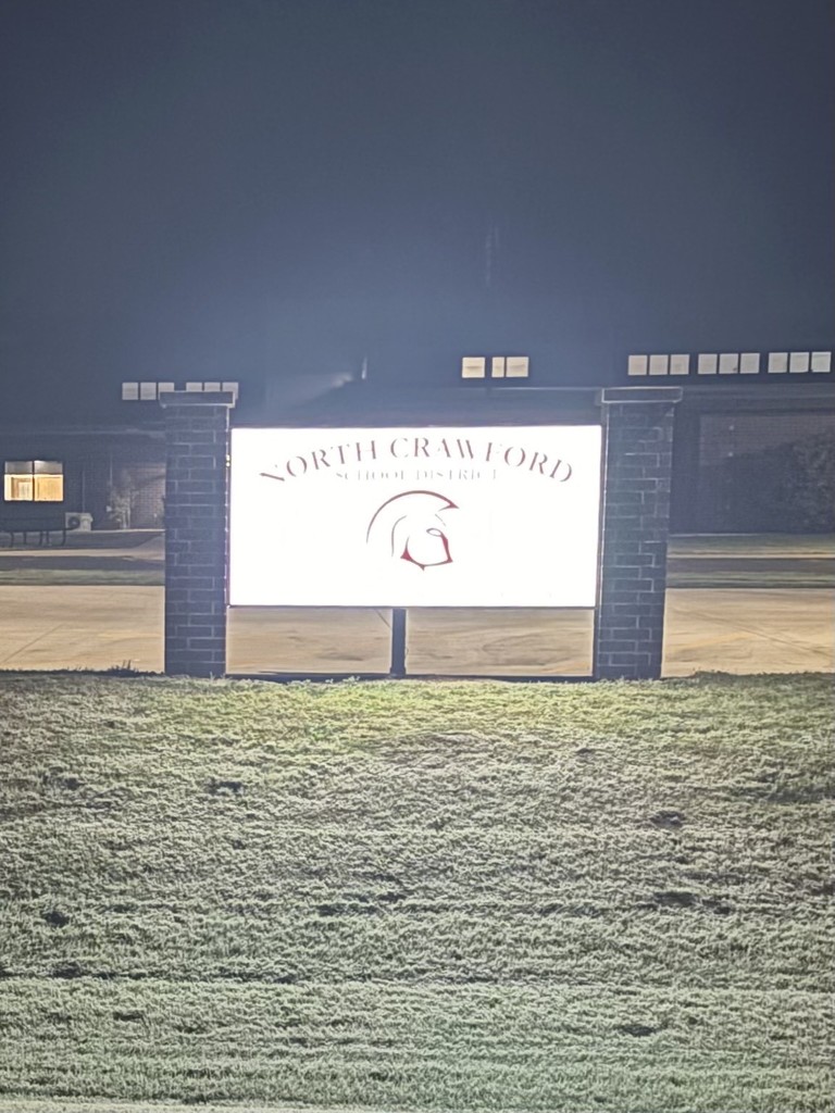 front sign lighted
