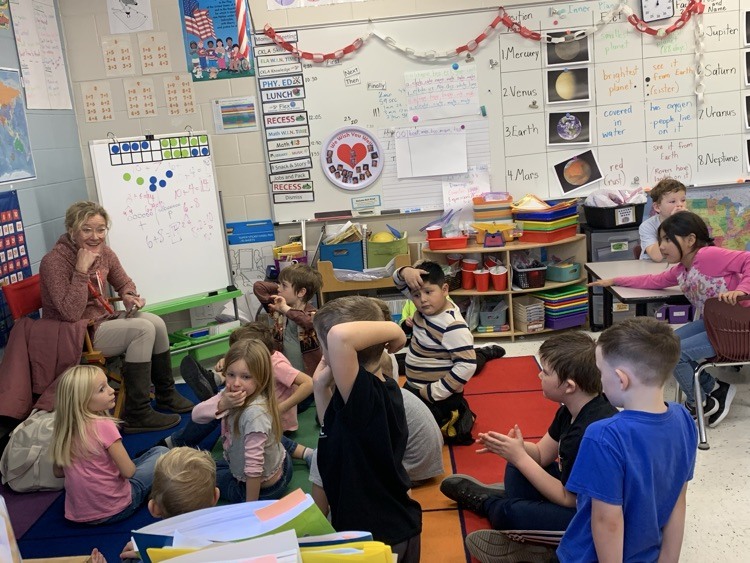 Students loved asking Tammy questions.