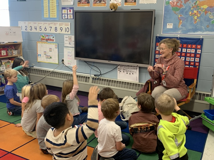 Students had fun sharing what they learned in our unit.