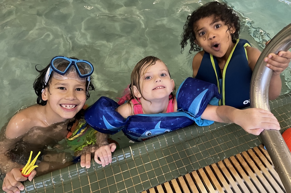 Fun times in the pool