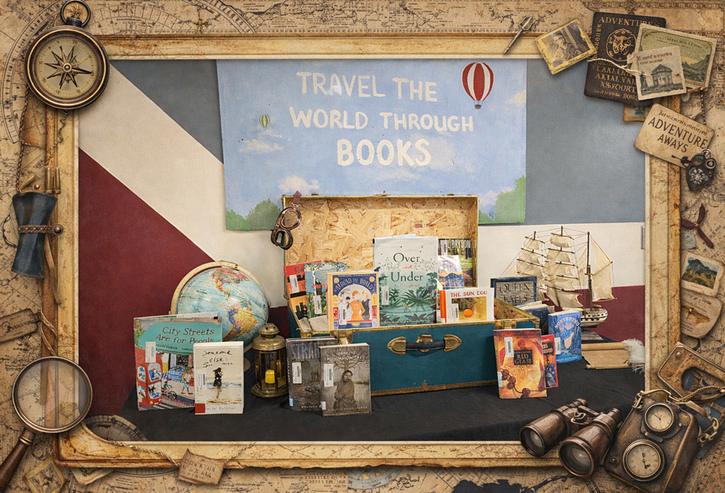 Library Book Display by Abigail.