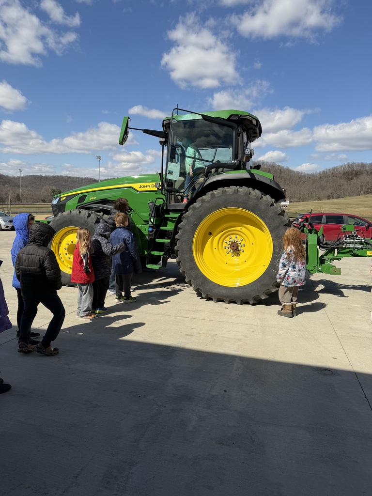 Visit with the tractor