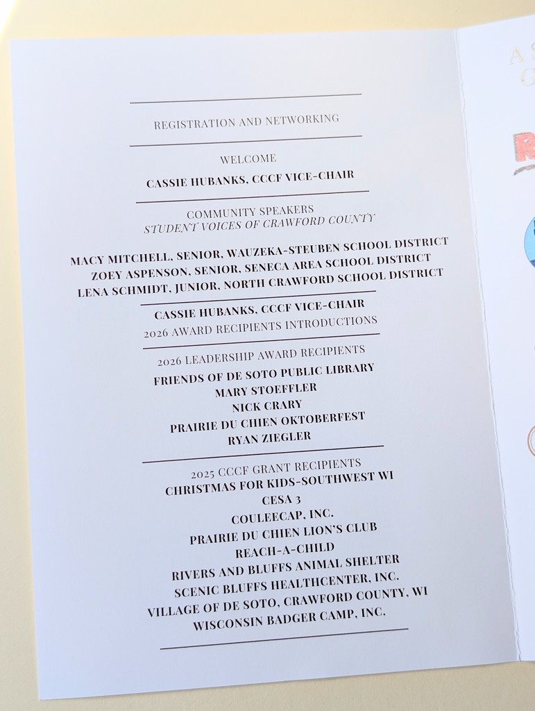 Crawford County Leadership Awards