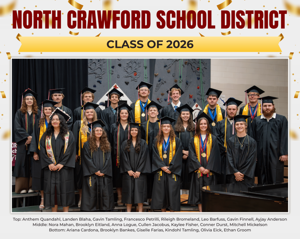 North Crawford Class of 2026. 
