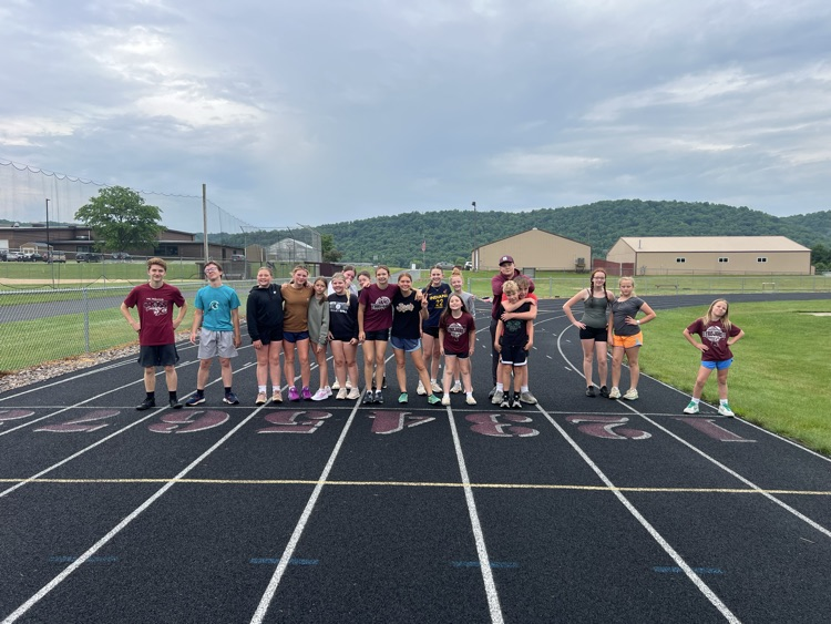 students running 