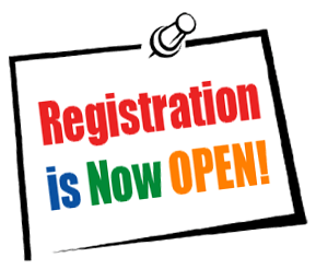 registration now open