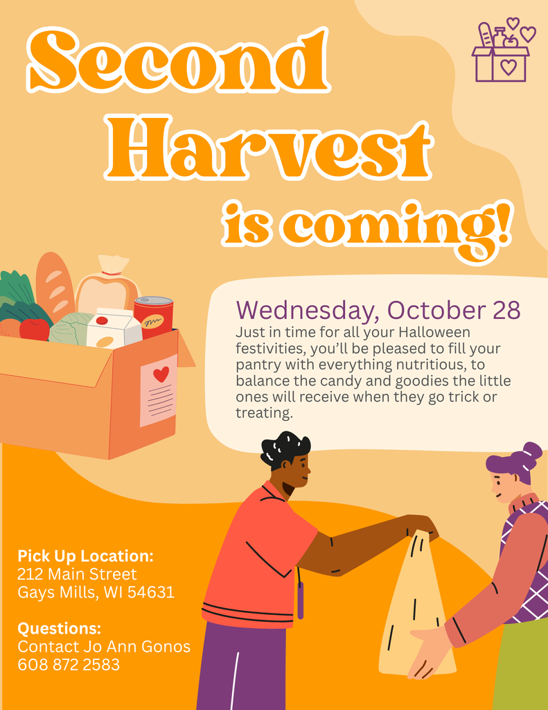 Second Harvest October 28