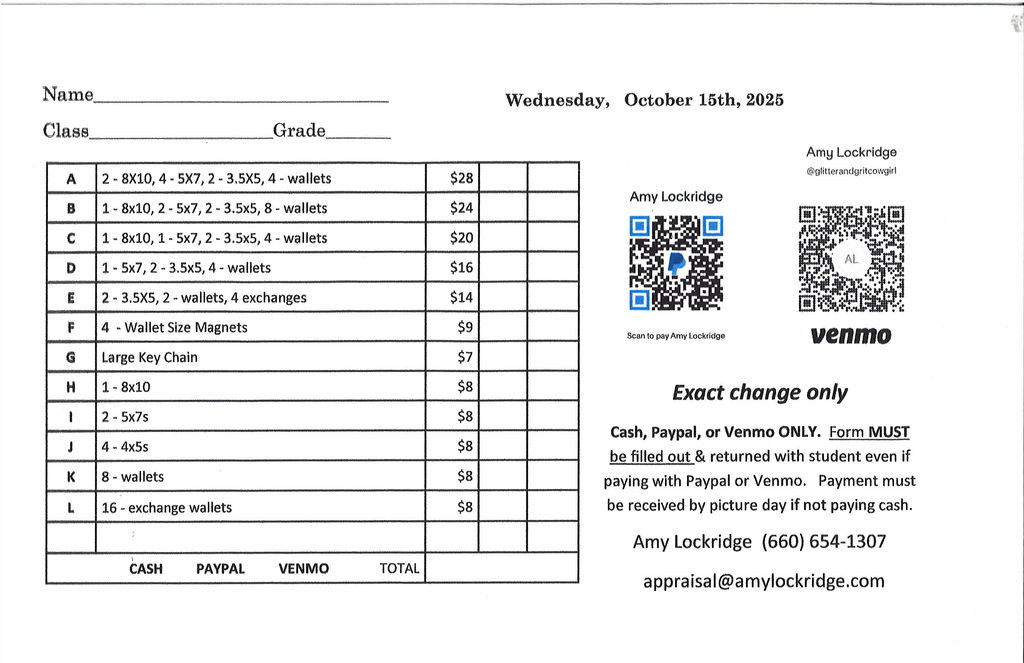 NDR3 School photo's 10/15/25