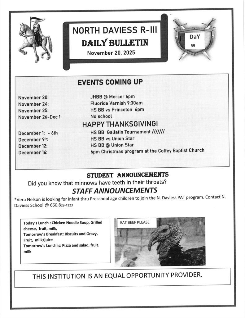Bulletin