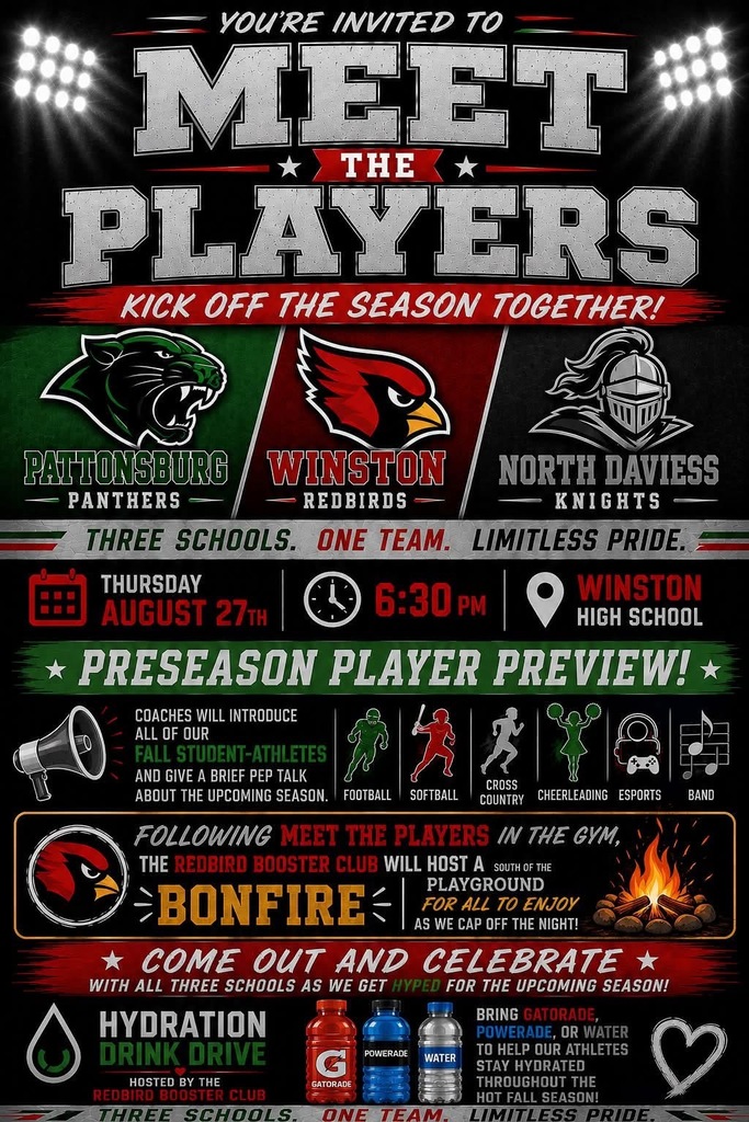 meet the players night flyer