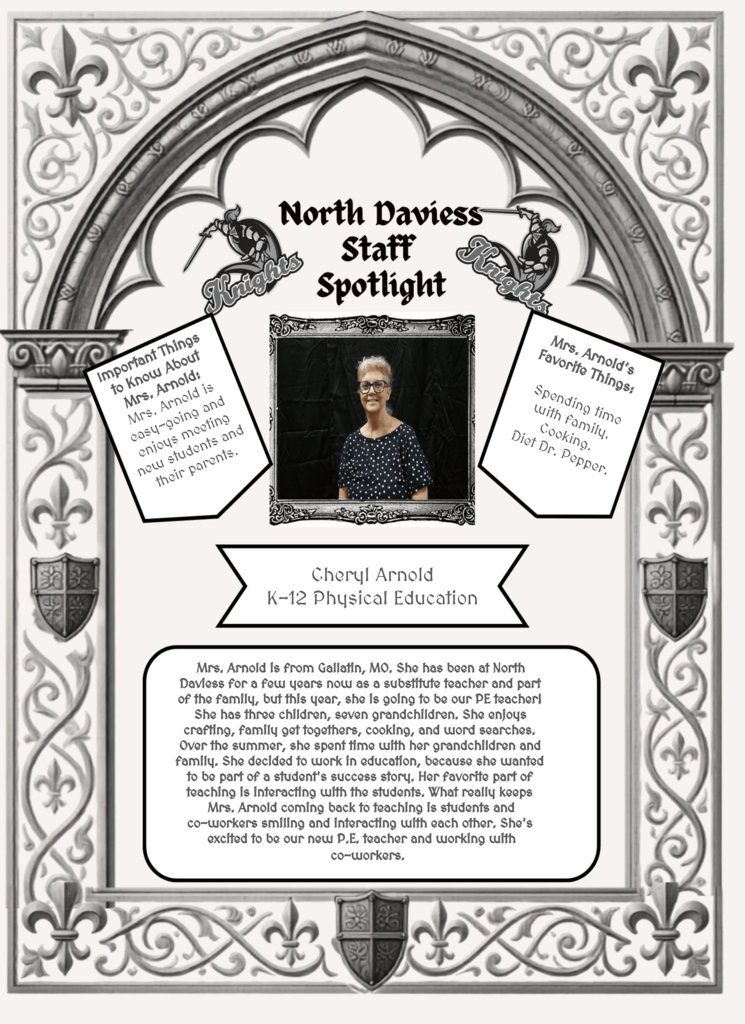Mrs. Arnold Background Information.