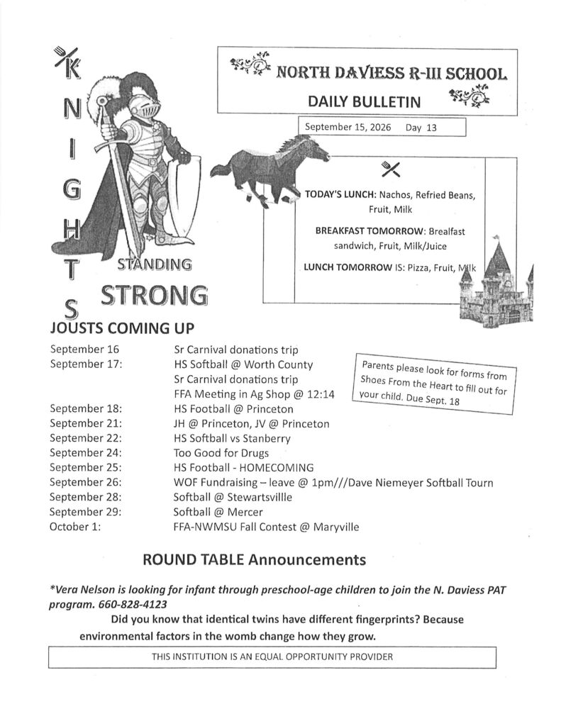 Bulletin