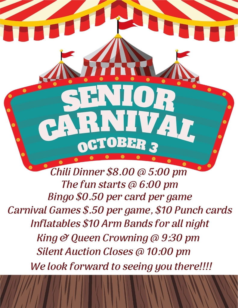Senior Carnival Price Breakdown