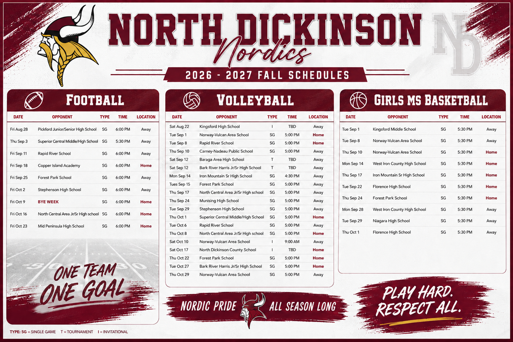 Schedule