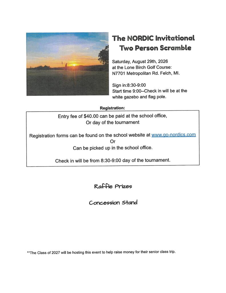 nordic two person scramble golf 