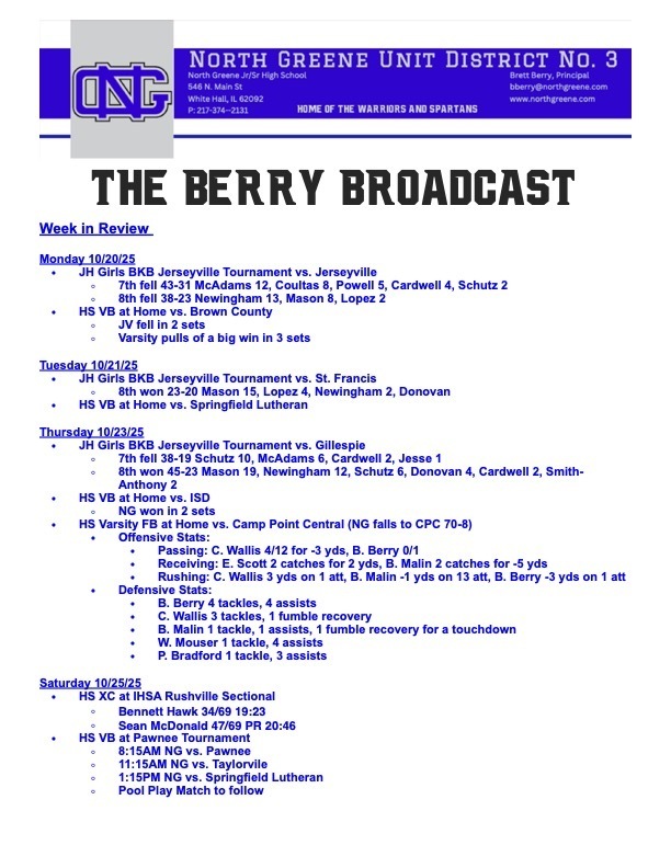 The Berry Broadcast 11:2:25 1