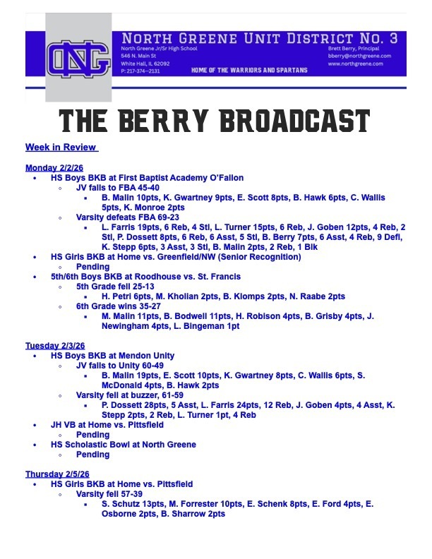 The Berry Broadcast 2:8:26 1