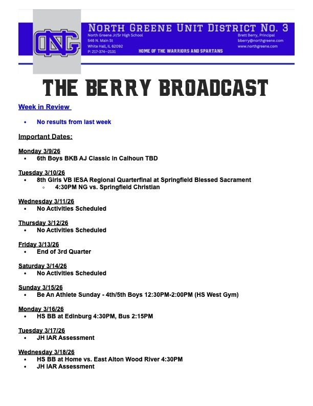 The Berry Broadcast 3:9:26 1