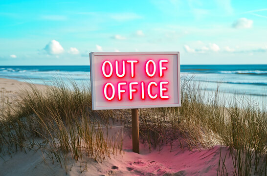 Out of office flyer