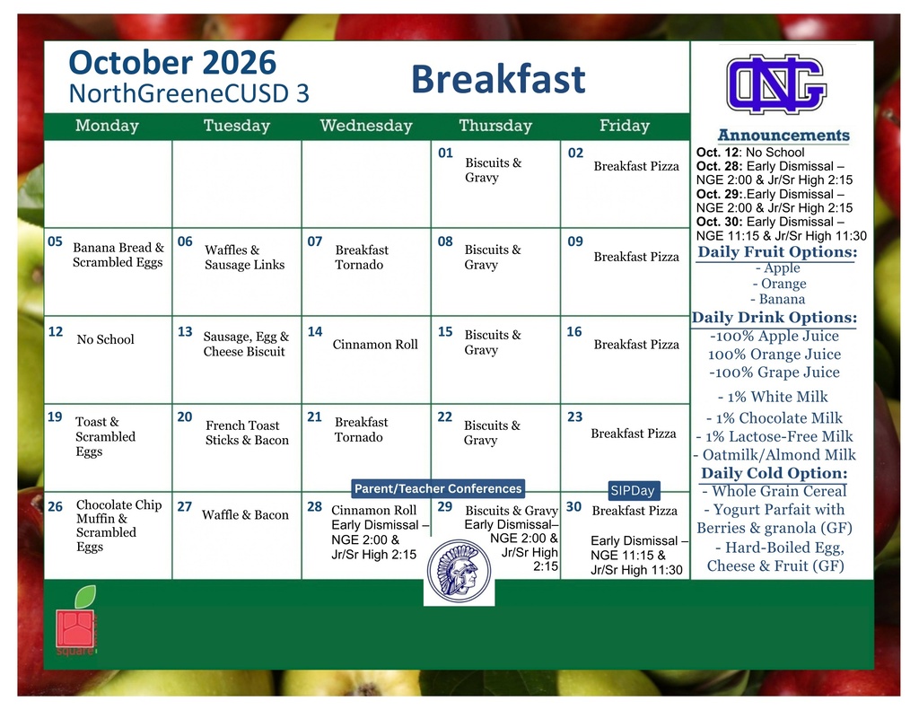 October Breakfast