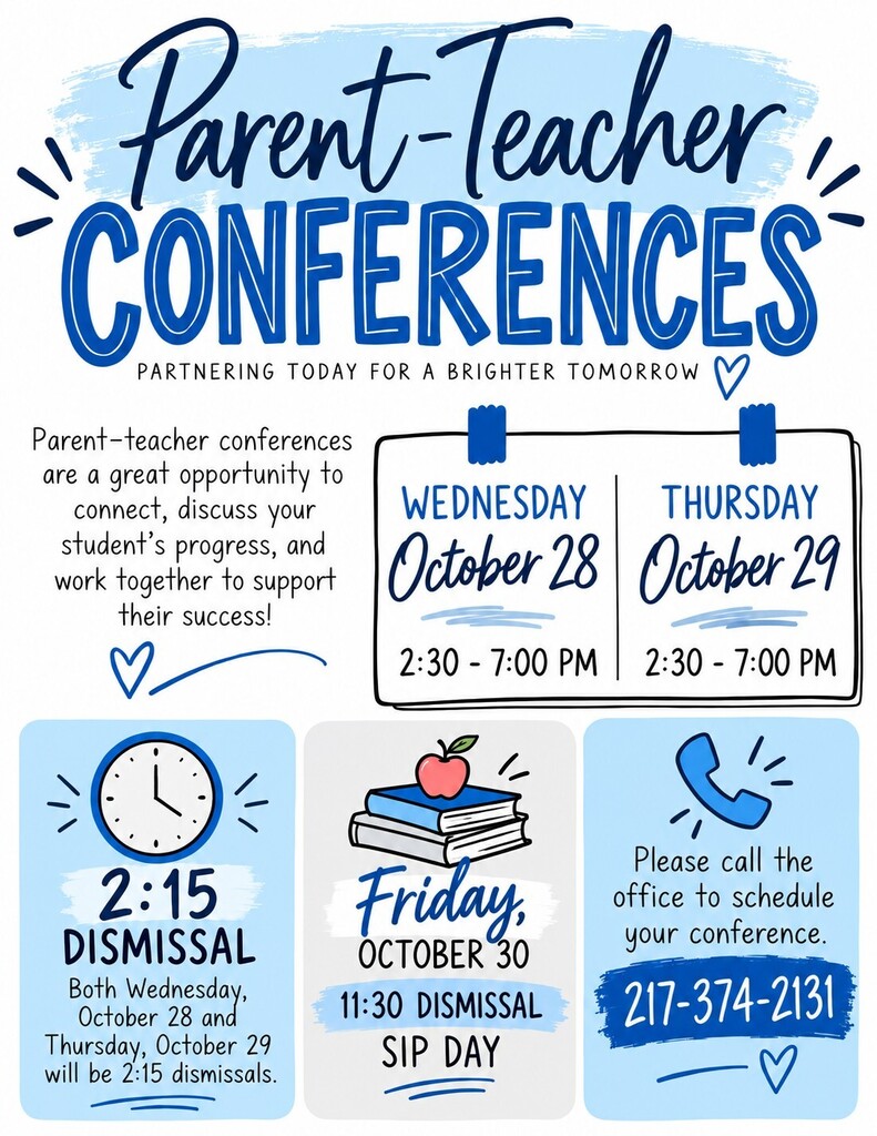 October Parent teacher conferences