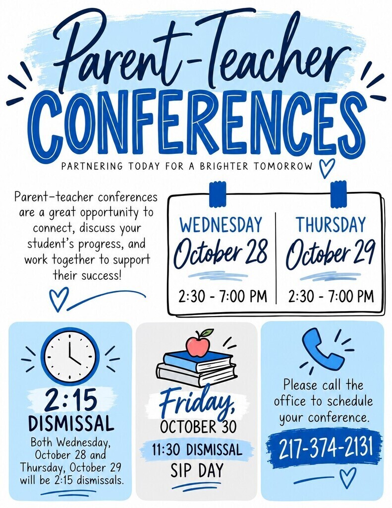 October Parent teacher conferences