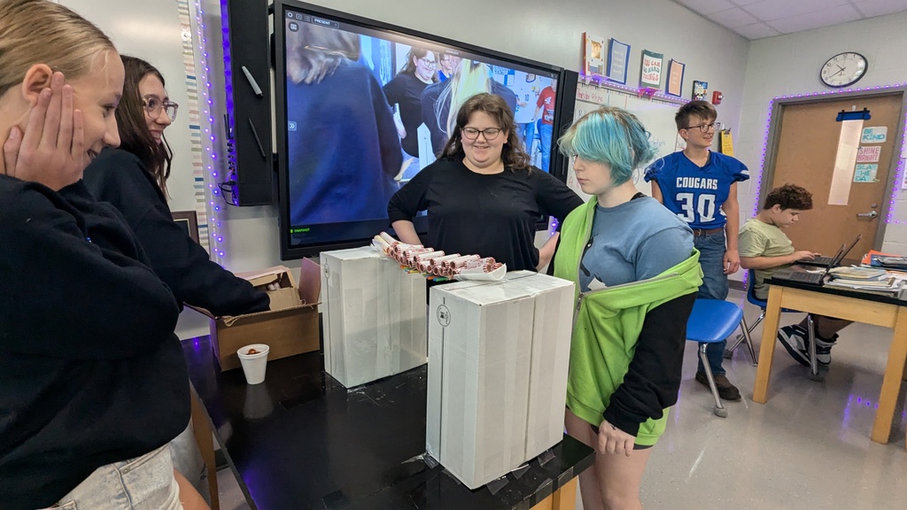 Mrs. Wade's 8th Grade Bridge Building Contest 2025
