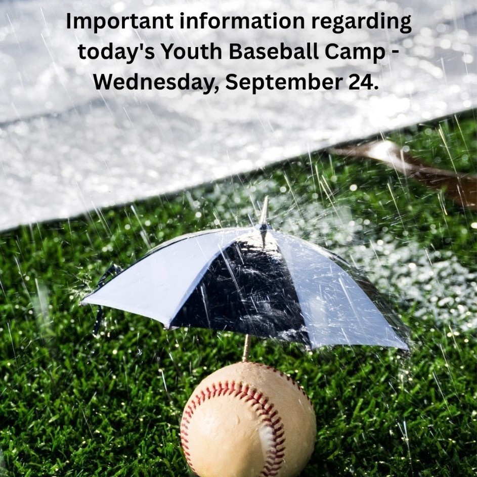 Youth Baseball Camp Cancelled 